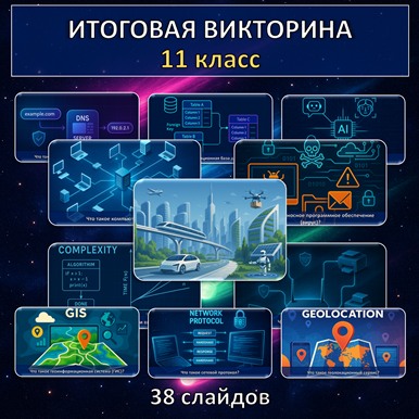 Итоговая викторина по информатике, 11 класс