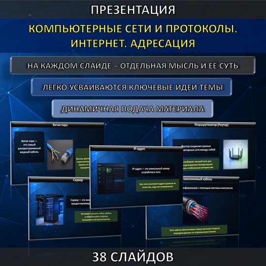 Презентация по теме «Компьютерные сети и протоколы. Интернет. Адресация»