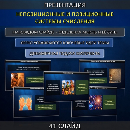 Презентация по теме «Непозиционные и позиционные системы счисления»