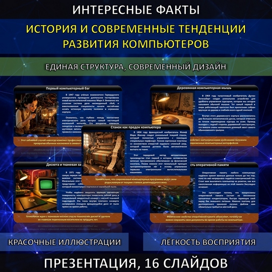 Презентация «Интересные факты» по теме «История и современные тенденции развития компьютеров»
